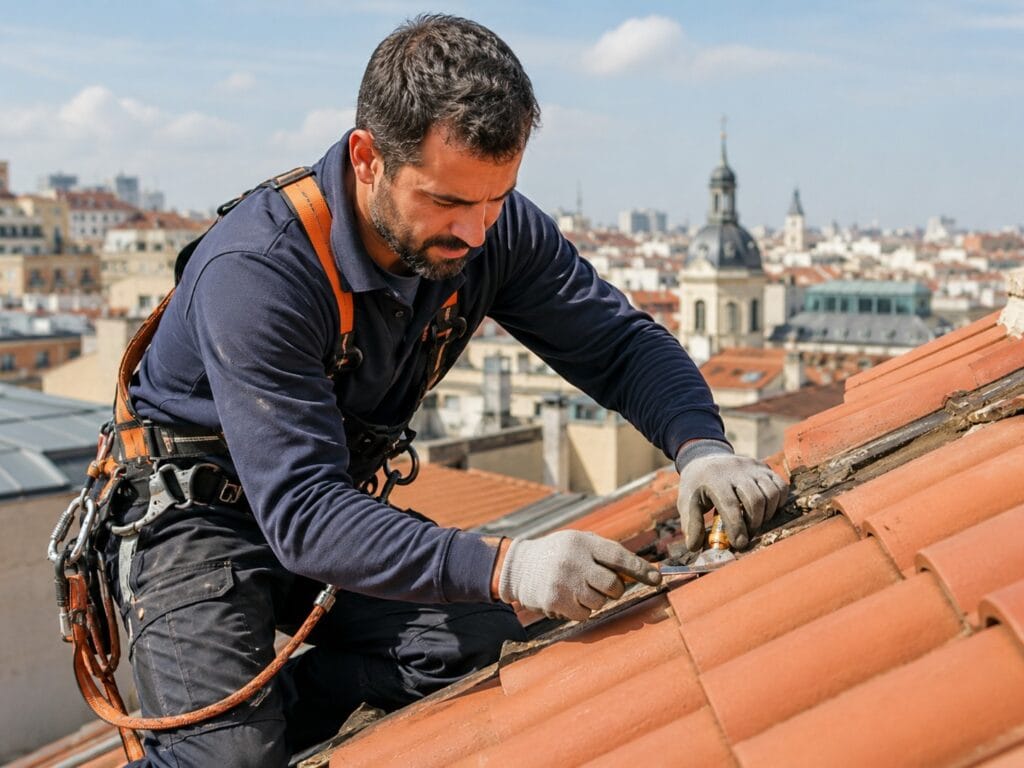 empresa de reparacion de tejados en madrid