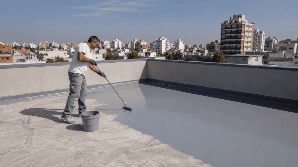 poliurea en frio aplicar en tejados y cubiertas precio